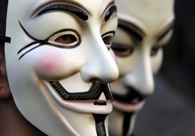 قناع جماعة أنونيموس